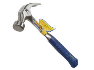 Estwing E3/16C Curved Claw Hammer - Vinyl Grip 450g (16oz) (0034139623618) ESTE316C