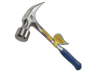 Estwing E3/28S Straight Claw Framing Hammer - Vinyl Grip 784g (28oz) (0034139628811) ESTE328S