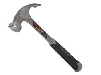 Estwing EMR20C Sure Strike All Steel Curved Claw Hammer 560g (20oz) (0034139920410) ESTEMR20C