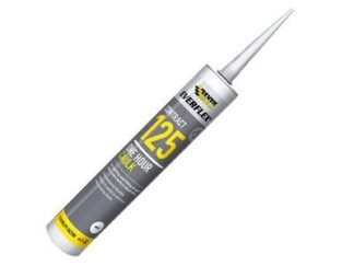 Everbuild One Hour Caulk 125 White 380ml (5029347000059) EVB125C4