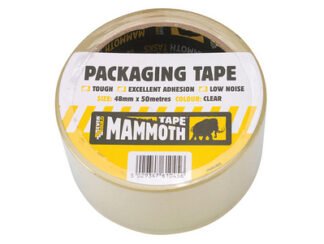 Everbuild Retail/Labelled Packaging Tape 48mm x 50m Clear (5029347610456) EVB2PTCL48