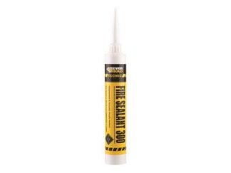 Everbuild Tecnic Fire Intumescent Sealant 300 Grey 380ml (5029347906481) EVB300GY