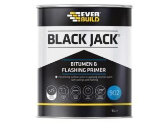 Everbuild Black Jack® 902 Bitumen & Flashing Primer 1 litre (5029347009212) EVB90201 *Restrictions - See Description*