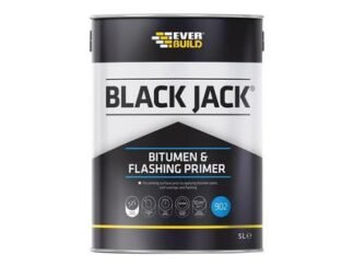 Everbuild Black Jack® 902 Bitumen & Flashing Primer 5 litre (5029347009250) EVB90205 *Restrictions - See Description*