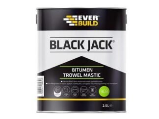 Everbuild Black Jack® 903 Bitumen Trowel Mastic 2.5 litre (5029347009328) EVB90302 *Restrictions - See Description*