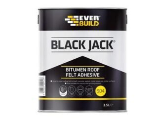 Everbuild Black Jack® 904 Bitumen Roof Felt Adhesive 2.5 litre (5029347009427) EVB90402 *Restrictions - See Description*