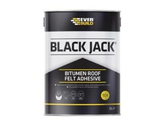 Everbuild Black Jack® 904 Bitumen Roof Felt Adhesive 5 litre (5029347009458) EVB90405 *Restrictions - See Description*