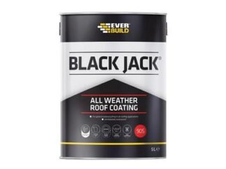 Everbuild Black Jack® 905 All Weather Roof Coating 5 litre (5029347009557) EVB90505 *Restrictions - See Description*
