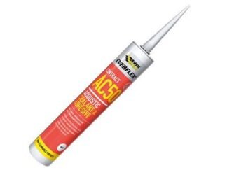 Everbuild Everflex® AC50 Acoustic Sealant & Adhesive 380ml (5029347600358) EVBAC50C4