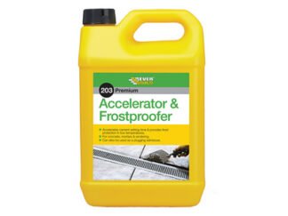 Everbuild 203 Accelerator & Frostproofer 5 litre (5029347002350) EVBACC5L