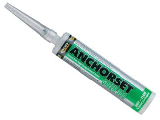 Everbuild Green 300 Anchorset Chemical Anchor 300ml (5029347606046) EVBANCHGREEN