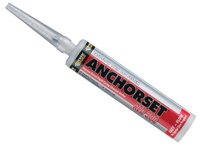 Everbuild Red 300 Anchorset Chemical Anchor 300ml (5029347606039) EVBANCHRED