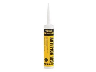 Everbuild Tecnic Anti-Pick 109 White 295ml (5029347911898) EVBANTP109WE