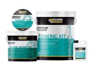 Everbuild Aquaseal Wet Room System Kit 4.5m² (5029347611262) EVBAQSKIT45