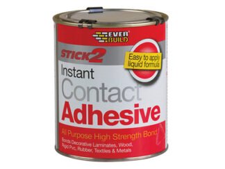 Everbuild STICK2® All-Purpose Contact Adhesive 750ml (5029347065058) EVBCON750