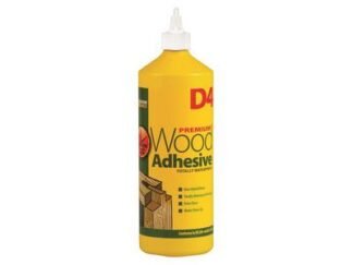 Everbuild D4 Wood Adhesive 1 litre (5029347602703) EVBD41