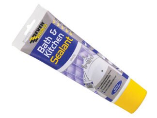 Everbuild Bath & Kitchen Seal White Easi Squeeze 200ml (5029347000547) EVBEASIBATHW
