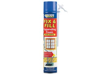 Everbuild Fix & Fill Expanding Foam Filler 750ml (5029347000097) EVBEVFF7