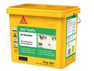 Everbuild Sika® FastFix All Weather Charcoal 15kg (5055492703125) EVBFFIXCC15