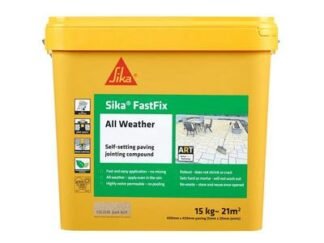 Everbuild Sika® FastFix All Weather Dark Buff 15kg (5055492703644) EVBFFIXDB15