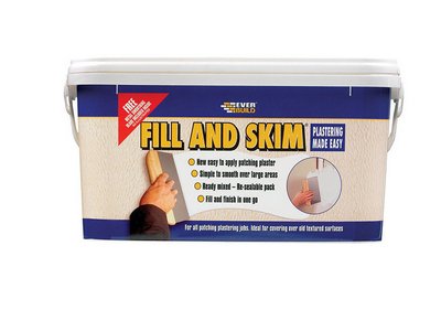Everbuild Fill & Skim Tub 5 litre (5029347603229) EVBFILLSKIM5