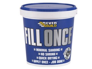 Everbuild Ready Mix Fill Once 650ml (5029347602154) EVBFILONCE06