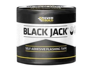 Everbuild Black Jack® Flashing Tape, DIY 150mm x 3m (5029347099091) EVBFLDIY150
