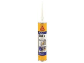 Everbuild Sikaflex® EBT+ Black 300ml (7612894368437) EVBFLEXEBTBK