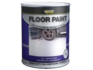 Everbuild Floor Paint Grey 5 litre (5029347602826) EVBFLOORGR