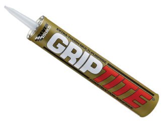 Everbuild Griptite Construction Adhesive C4 350ml (5029347611644) EVBGTITEC4