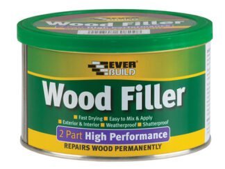 Everbuild 2-Part High-Performance Wood Filler Redwood 500g (5029347608187) EVB2PRED05