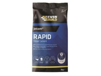 Everbuild Set Cement 12kg (4 x 3kg Packs) (5029347909161) EVBJETCEM3