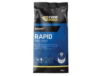 Everbuild Jetcem Set Cement 12kg (2 x 6kg Pack) (5029347909178) EVBJETCEM6