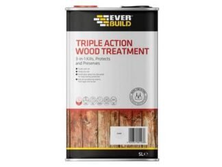 Everbuild Triple Action Wood Treatment 1 litre (5029347801014) EVBLJUN01