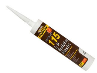 Everbuild Everflex® 115 General Purpose Building Mastic Stone 285ml (5029347601409) EVBMASST