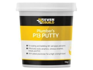 Everbuild Plumbers Putty 750g (5029347600655) EVBPLUMB750
