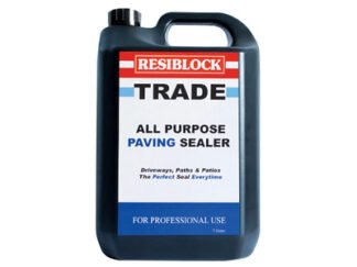 Everbuild Resiblock All Purpose Paving Sealer 5 litre (Trade) (5036143000503) EVBRBT5L