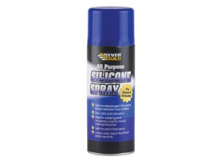 Everbuild All Purpose Silicone Spray 400ml (5029347600648) EVBSILSPRAY