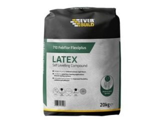 Everbuild 710 Febflor Flexiplus Latex Grey 20kg (5029347071028) EVBSLPLUS20