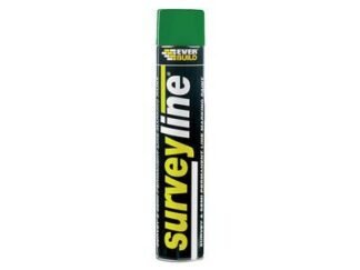 Everbuild Survey Line® Marker Spray Green 700ml (5029347601584) EVBSURVEYGR