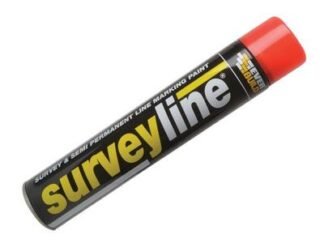 Everbuild Survey Line® Marker Spray Red 700ml (5029347601577) EVBSURVEYRE