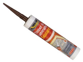 Everbuild Timber & Laminate Sealant Oak 290ml (5029347600136) EVBTIMBOAK