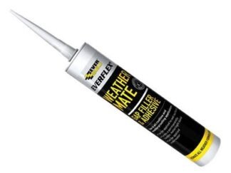Everbuild Weather Mate Multi-Use Gap Filler & Adhesive 295ml (5029347601454) EVBWEACL