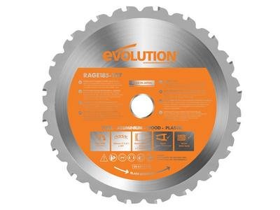 Evolution Multi-Material Saw Blade 185 x 20mm x 20T (0849713009883) EVL185MULTCS