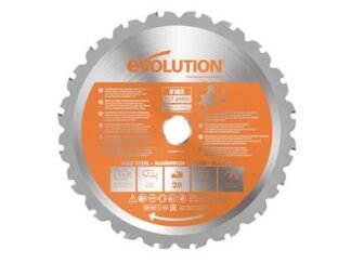 Evolution Multi-Material Mitre Saw Blade 185 x 20mm x 20T (0849713081797) EVL185MULTMS