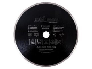 Evolution RAGE® Diamond Blade, Continuous Rim 255 x 25.4mm (0849713011619) EVL255DIAM