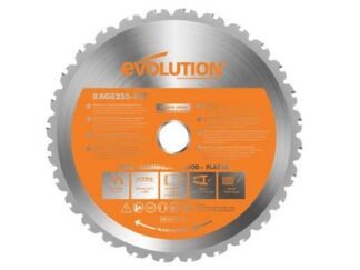 Evolution Multi-Material Mitre Saw Blade 255 x 25.4mm x 28T (0849713011374) EVL255MULTI