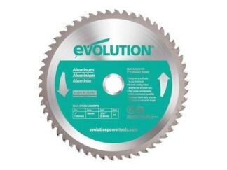 Evolution Aluminium Cutting Circular Saw Blade 180 x 20mm x 54T (0849713000422) EVLA1802054