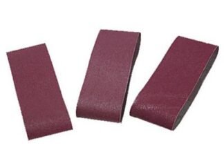 Evolution Mini Belt Sander Belts 303 x 40mm 120g (Pack 3) (0849713048363) EVLBELTP120