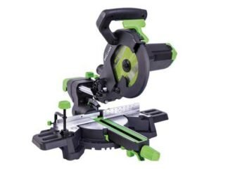 Evolution F210SMS TCT Multi-Material Sliding Mitre Saw 210mm 1200W 240V (0849713072269) EVLF210SMS